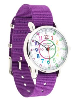 Watch - Past/To Rainbow Face - Purple Strap