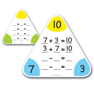 Write & Wipe Fact Family Boards