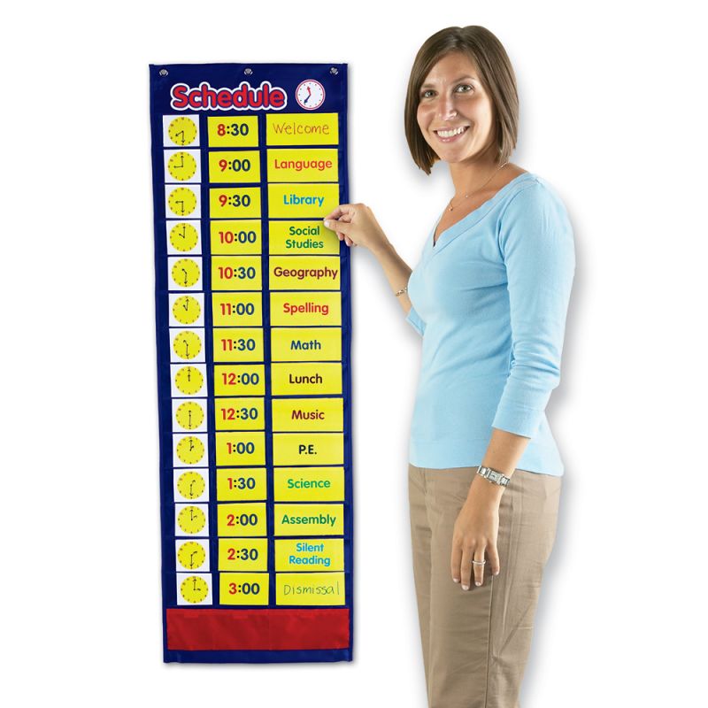 Daily Schedule Pocket Chart