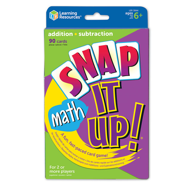 Snap It Up! Math: Addition & Subtraction Card Game