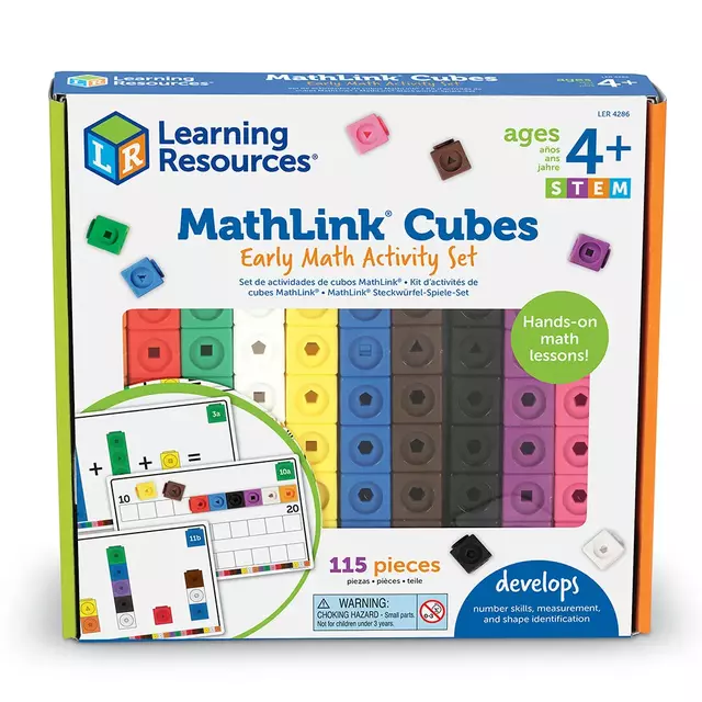 MathLink' Cubes Early Math Activity Set'