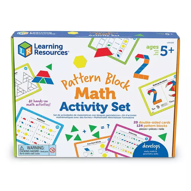 Pattern Block Math Activity Set