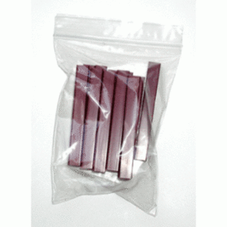 Pack of 12 brown (tan) cuisenaire plastic rods - eights