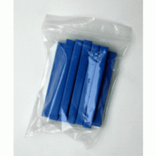 Pack of 12 blue cuisenaire plastic rods - nines